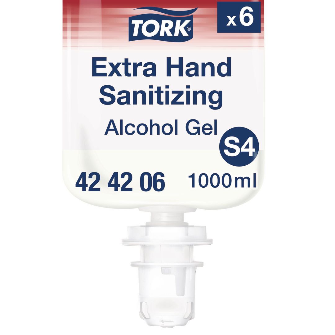 Handdesinfektion TORK Extra S4 Gel 1L