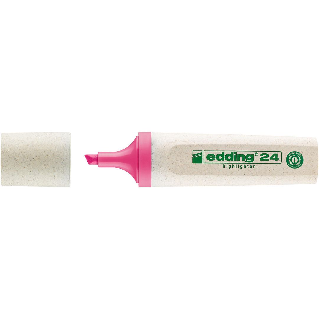 Överstrykningspenna Edding Blue A. rosa (10 pack)