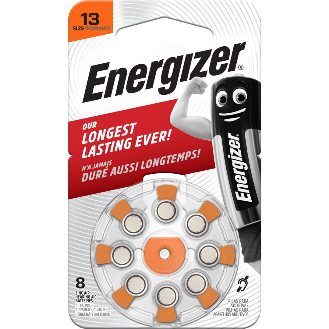 Batteri ENERGIZER hörsel 13 orange 8/fp