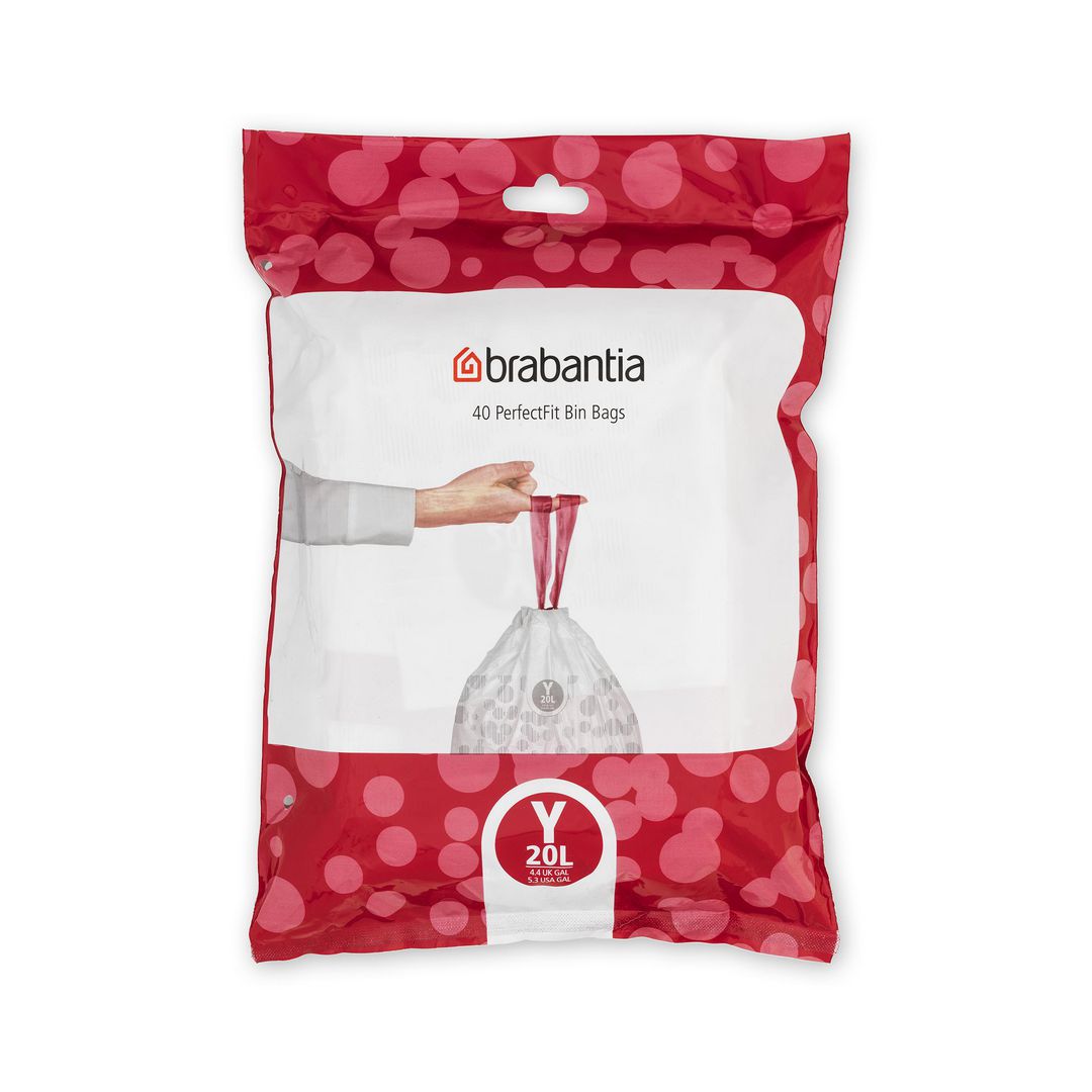 Insatspåse Y Brabantia 20L vit 40/fp
