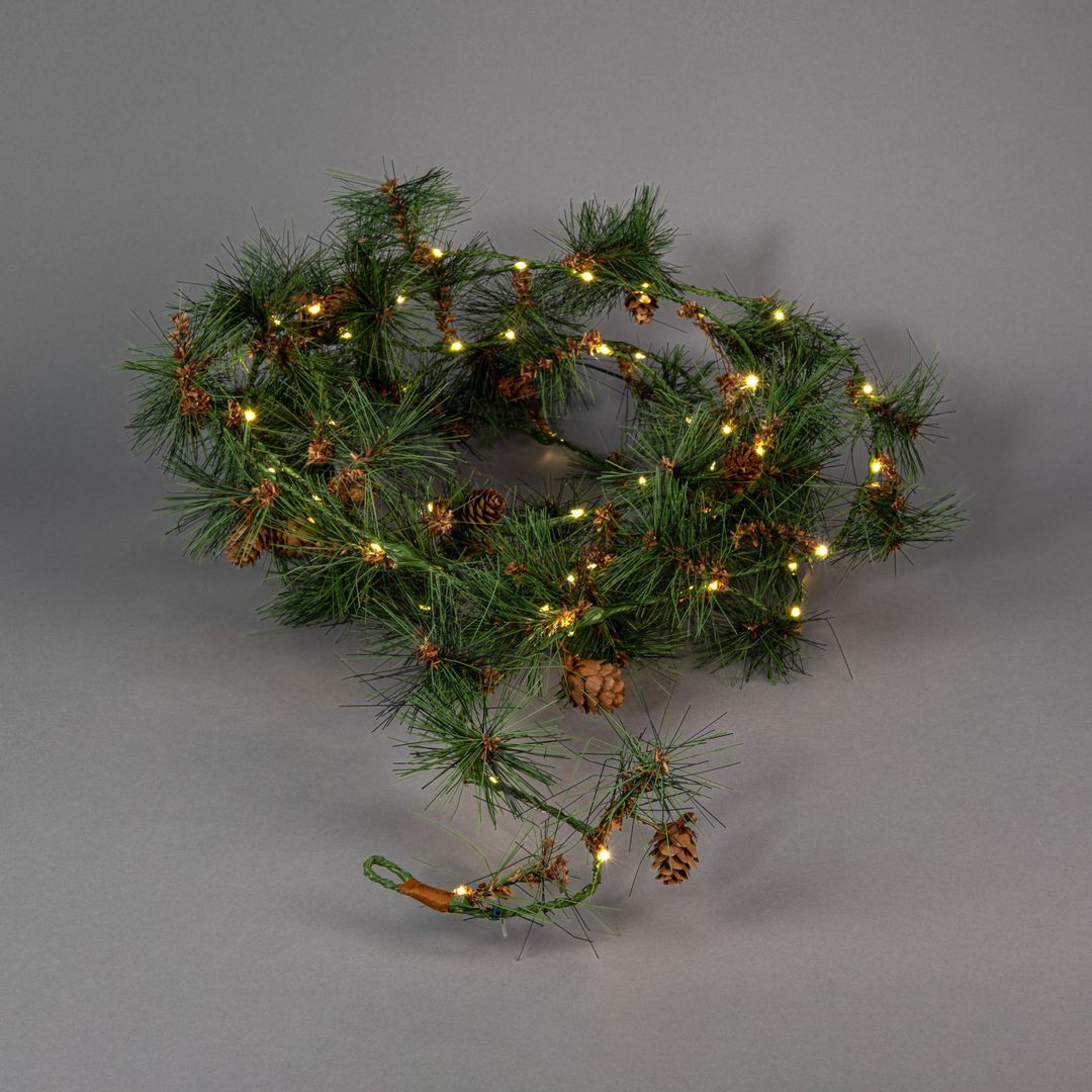 Ljusslinga girlang 60 LED 5,9m utomhus