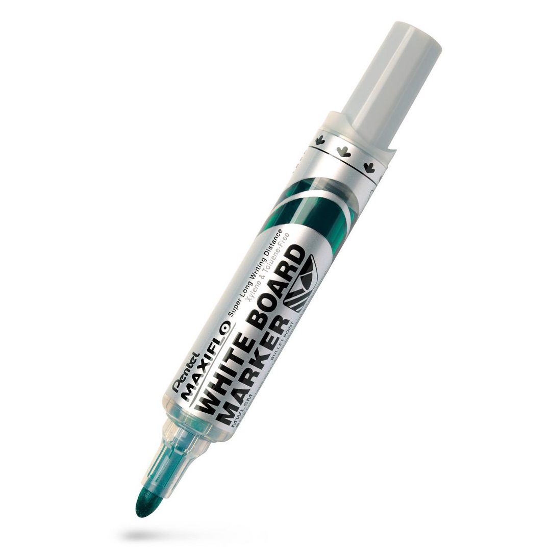 Whiteboardpenna PENTEL Maxiflo 1,5 grön (12 pack)