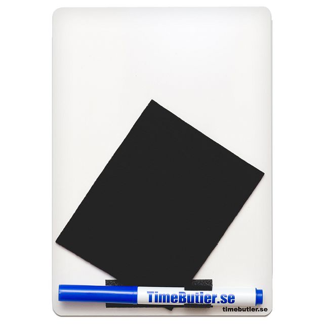 Whiteboard kontorstavla A5 vit