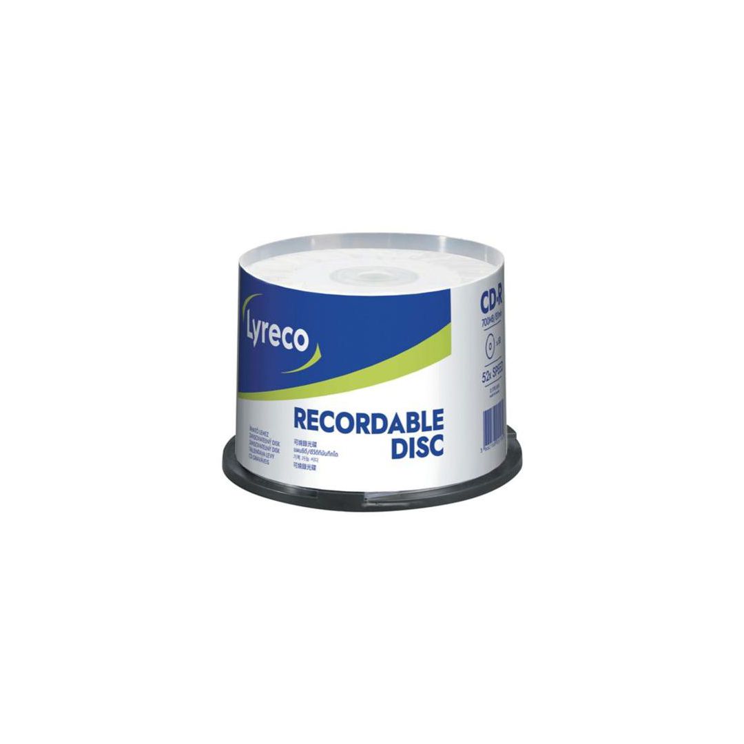 CD-R LYRECO 700MB 50/fp