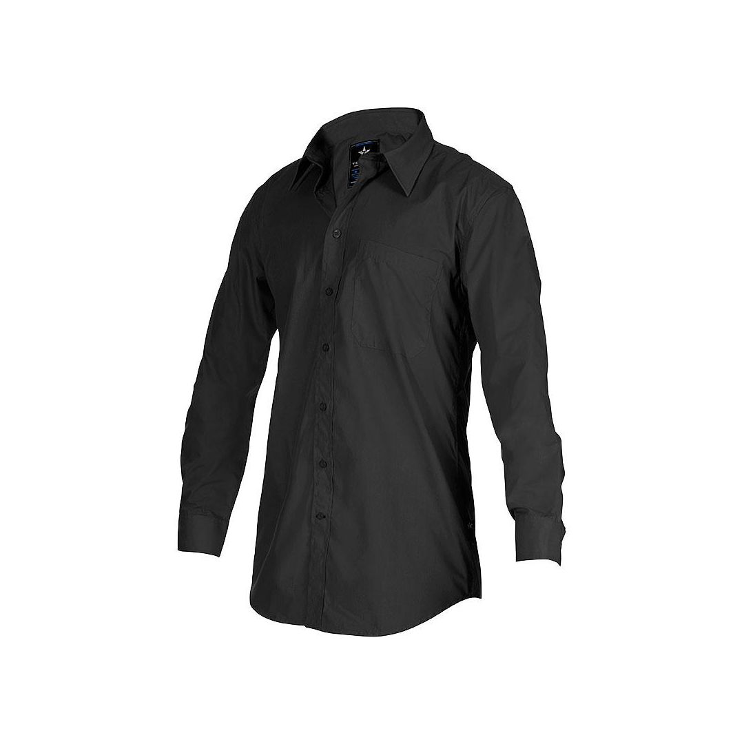 Skjorta TEXSTAR SH19 svart XS