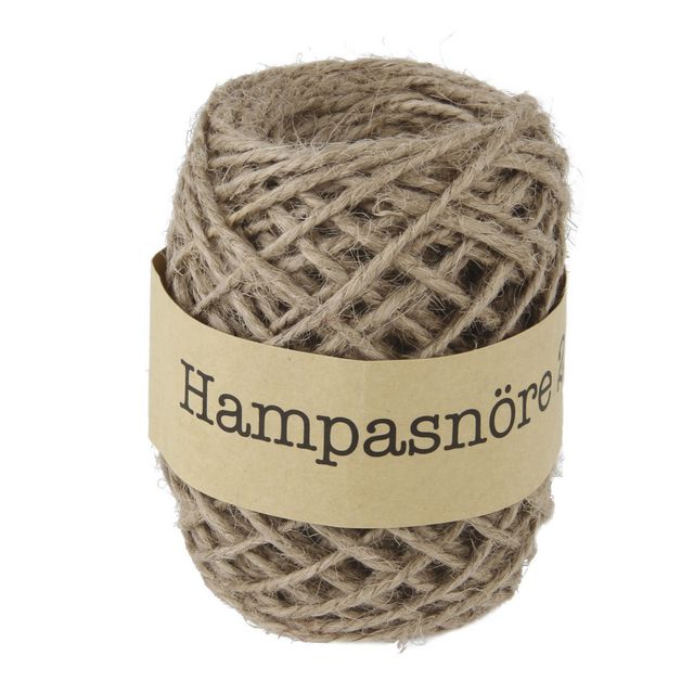 Jutesnöre natur 25m/rl