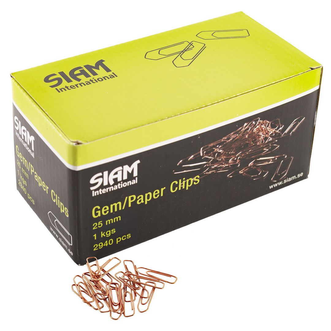 Gem koppar 25 mm 1 kg