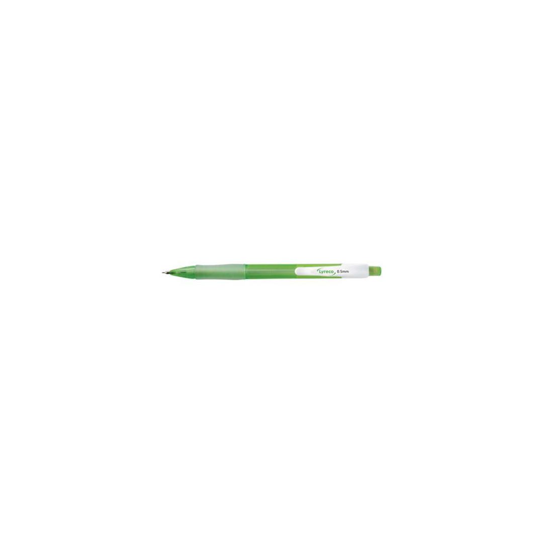 Stiftpenna Lyreco återvunnen 0,5mm grön (12 pack)