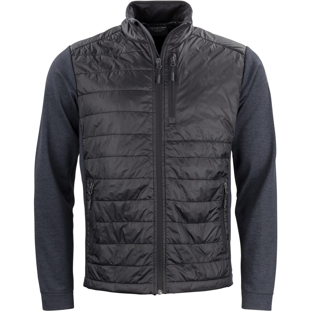 Hybridjacka Texstar FJ74 svart/marin XS