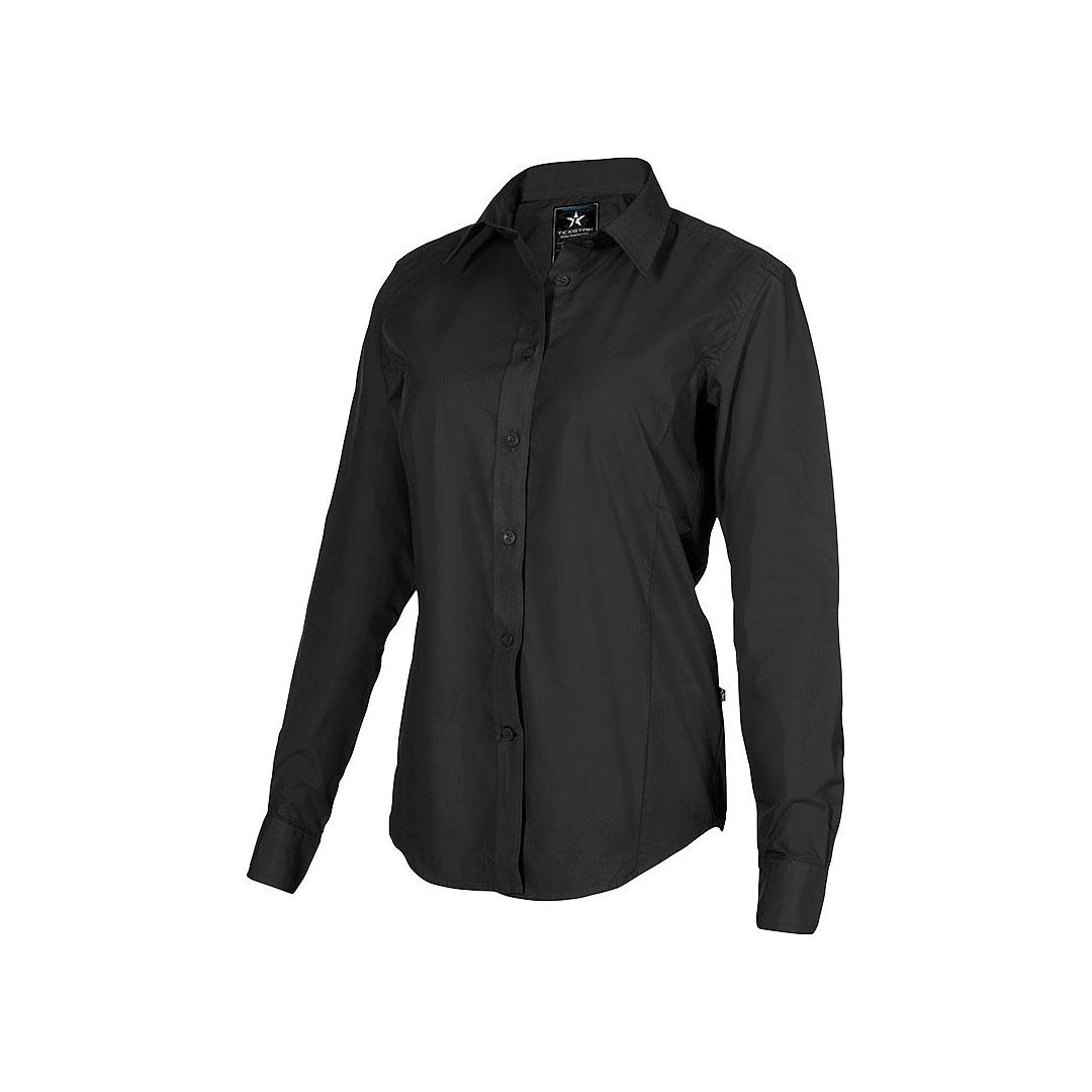 Skjorta TEXSTAR WS19 dam svart XS