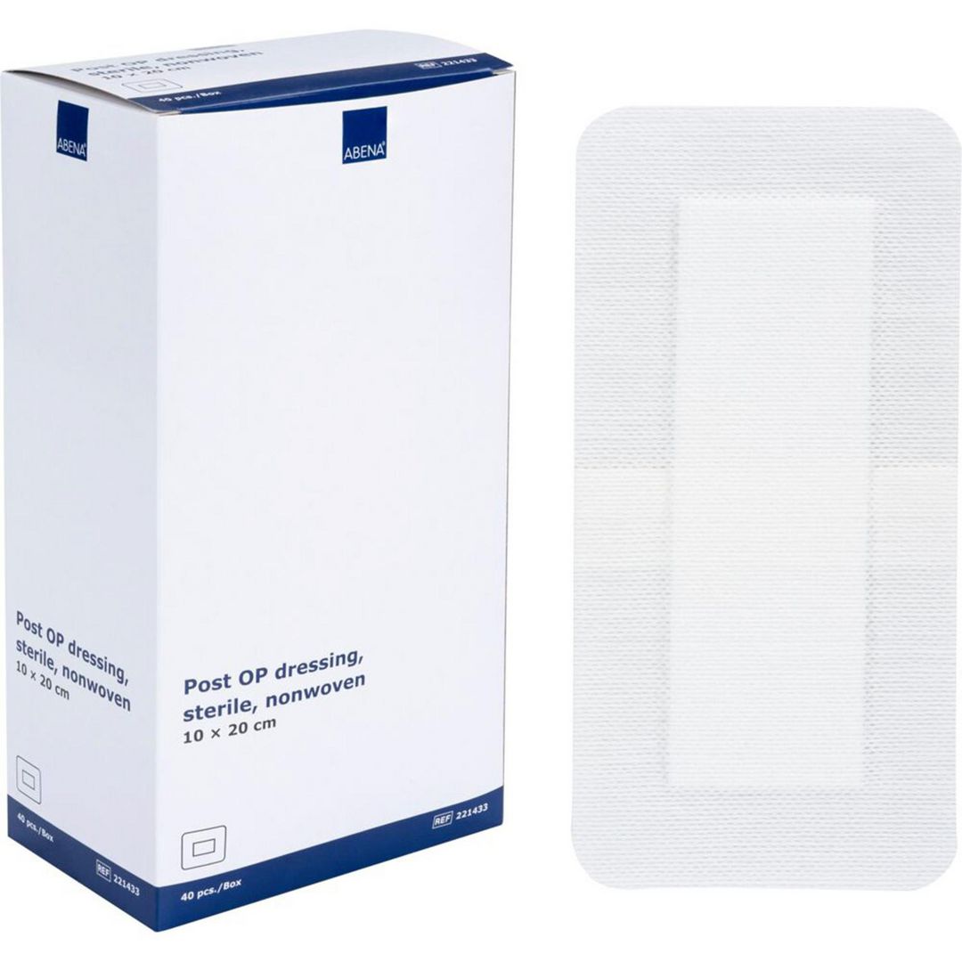 Förband PostOp ABENA 10x20cm 40/fp