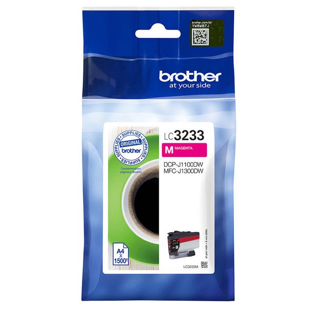 Bläckpatron BROTHER LC3233M magenta
