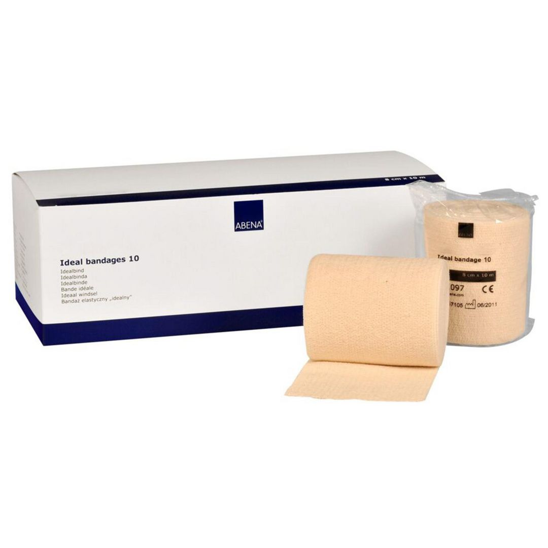 Stödbinda Ideal Support 8cmx10m 6/fp