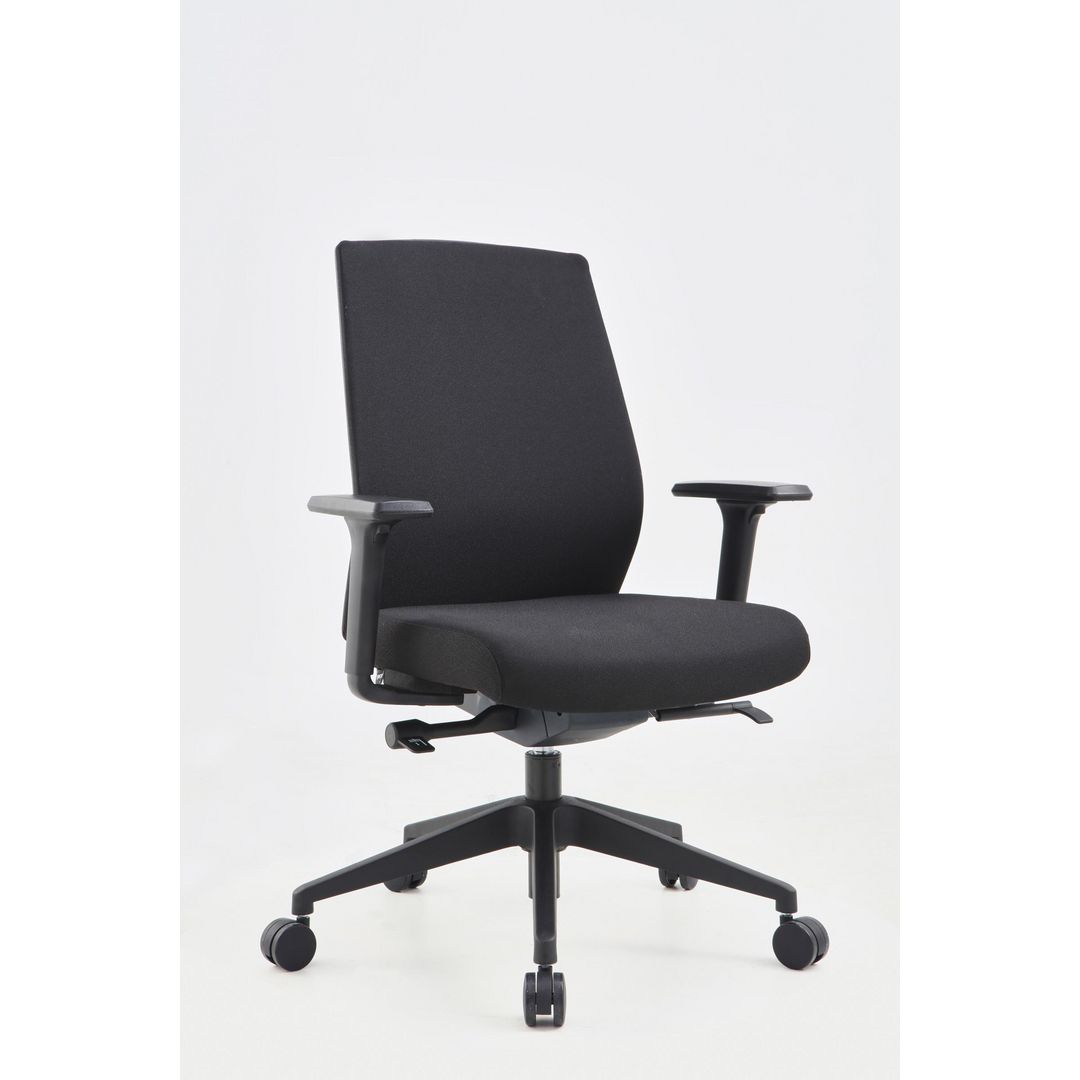 Kontorsstol LYRECO Phoenix synk svart
