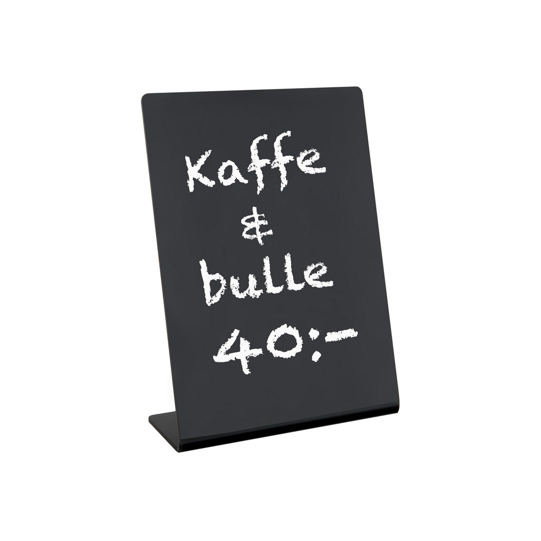 Informationsställ griffel lutande A5 sva