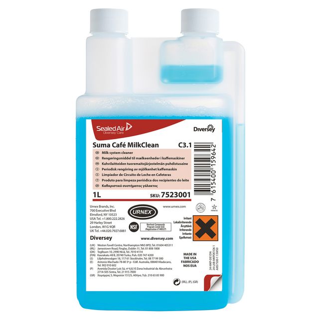 Rengöring SUMA Café MilkClean C3.1 1L (6 pack)