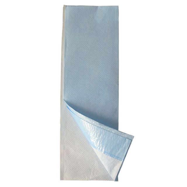 Skötunderlägg vit/blå 37x50cm 150/fp