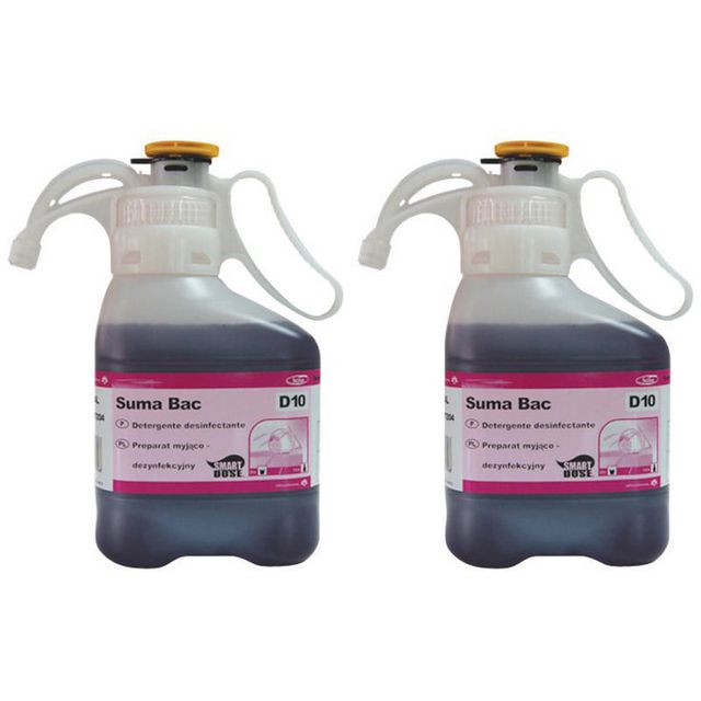 Rengöringsmedel SUMA Bac conc D10 1,4L (2 pack)
