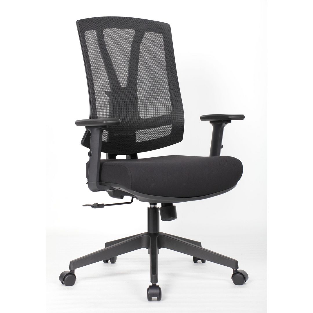 Kontorsstol LYRECO Orion mesh svart