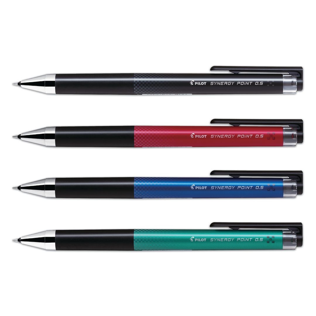 Gelpenna PILOT Synergy Point 0,5 Svart (12 pack)