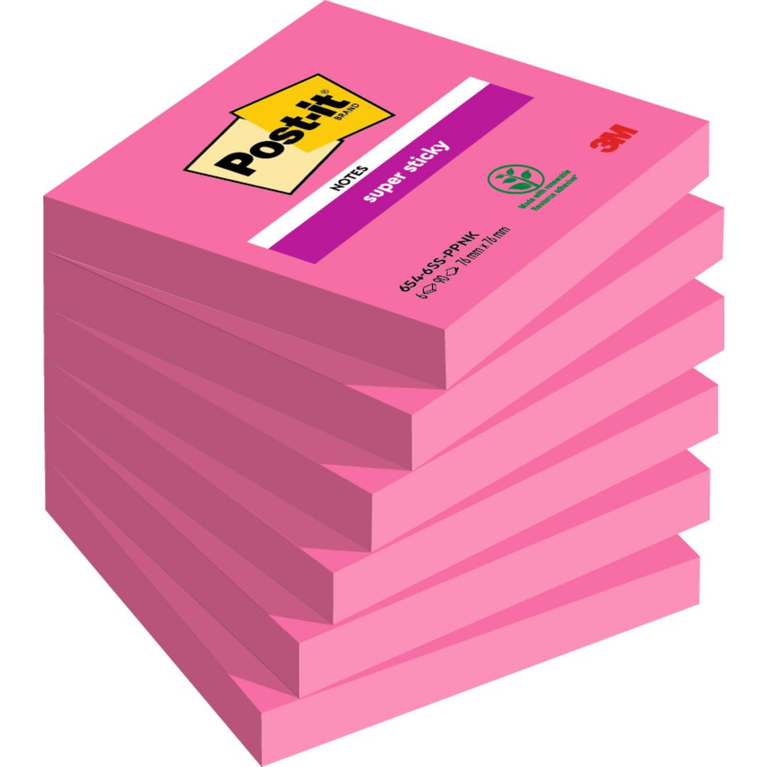 Notes Post-It Rosa 76x76mm/90 bl