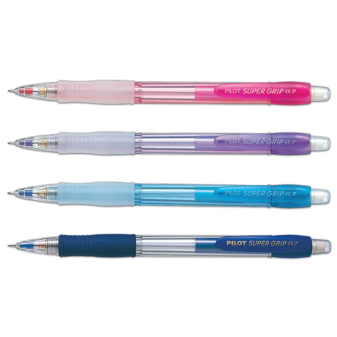 Stiftpenna Pilot Supergrip 0,7mm lila (12 pack)