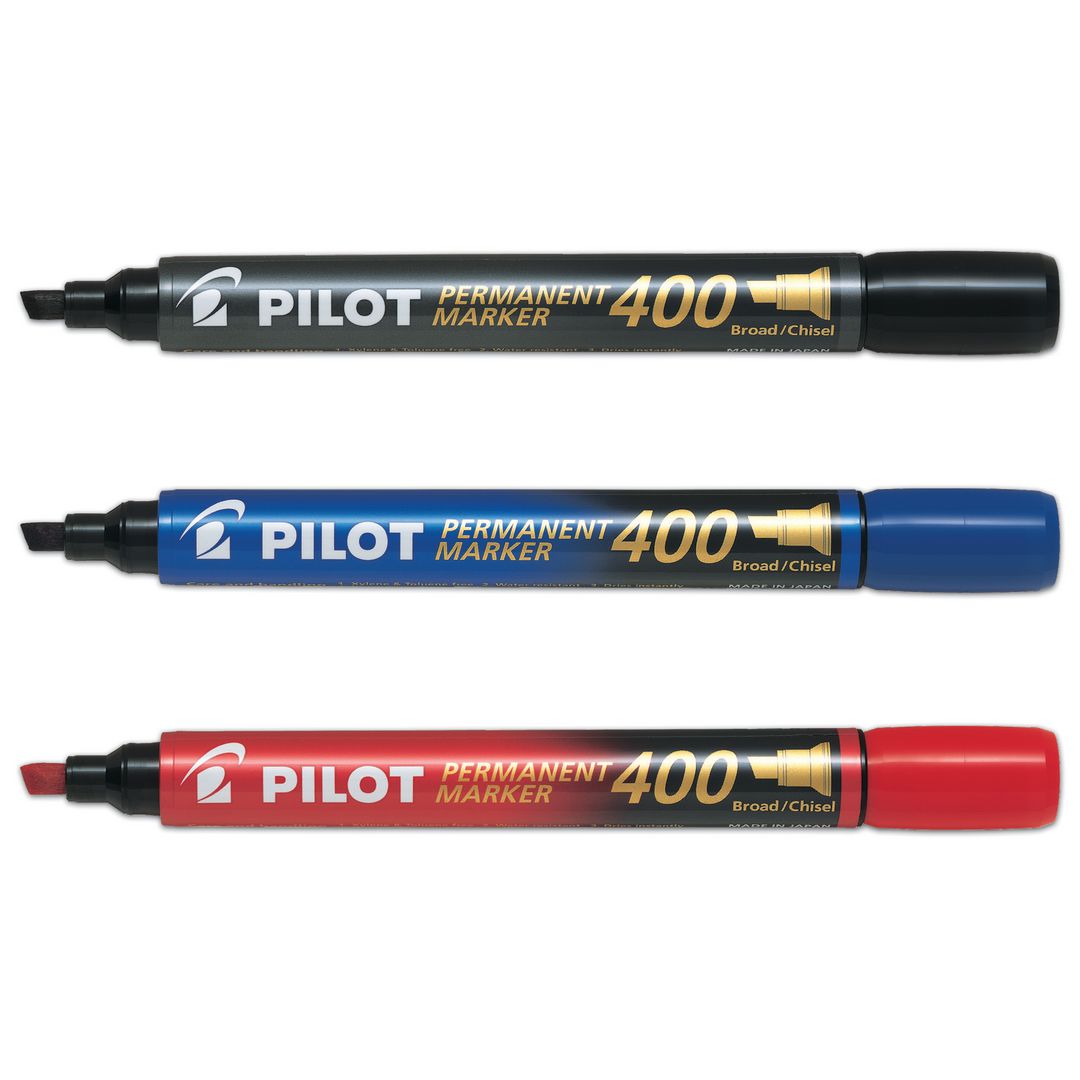 Märkpenna Pilot sned SCA 400 1,5-4mm sv. (20 pack)