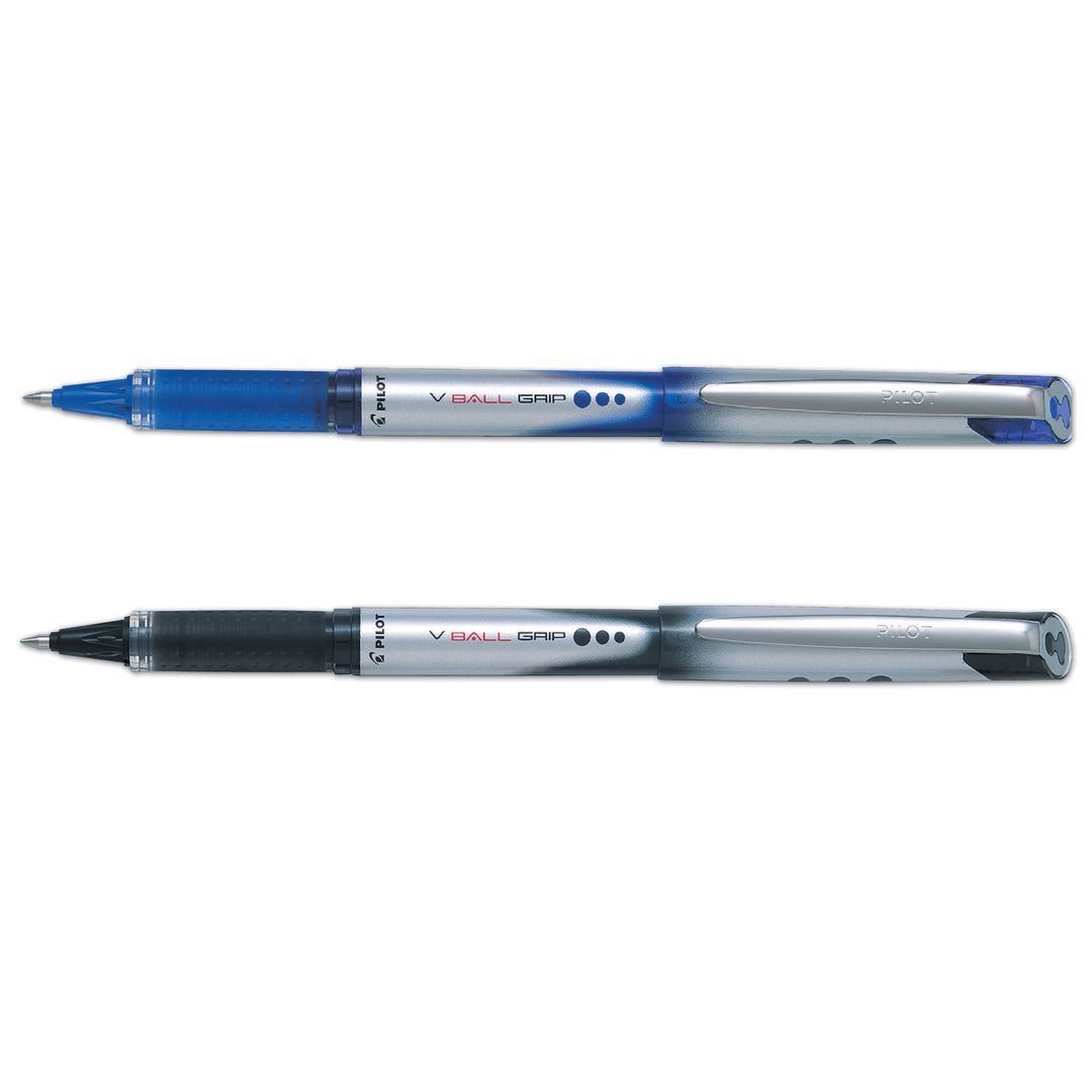 Bläckkulpenna PILOT V-Ball Grip 0,7svart (12 pack)
