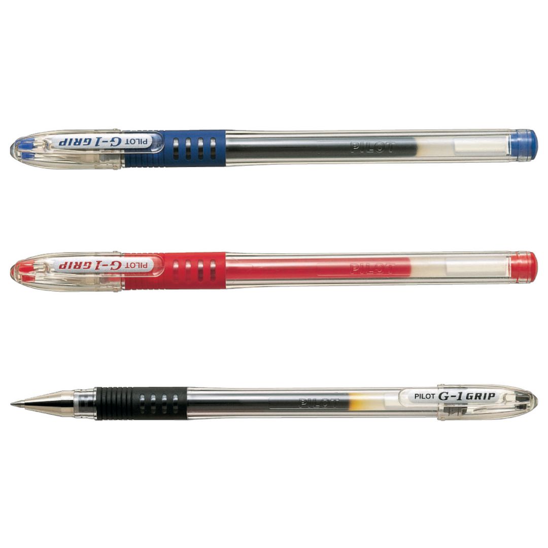 Gelpenna PILOT G-1 Grip 0,5 svart (12 pack)