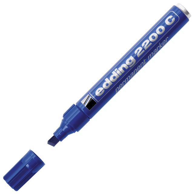 Märkpenna EDDING 2200C blå (10 pack)
