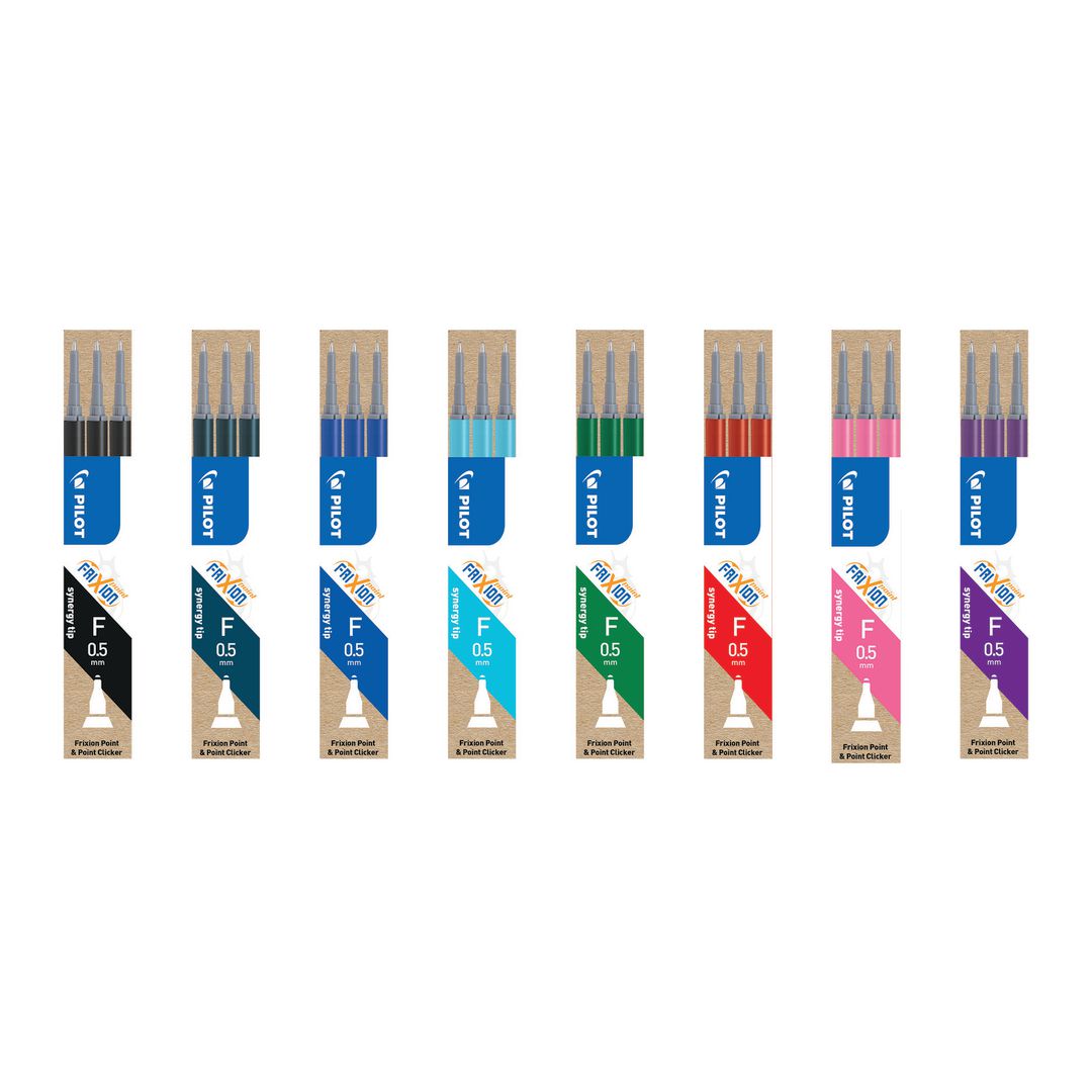 Refill PILOT Frixion Syner 0,5 sv 3/fp