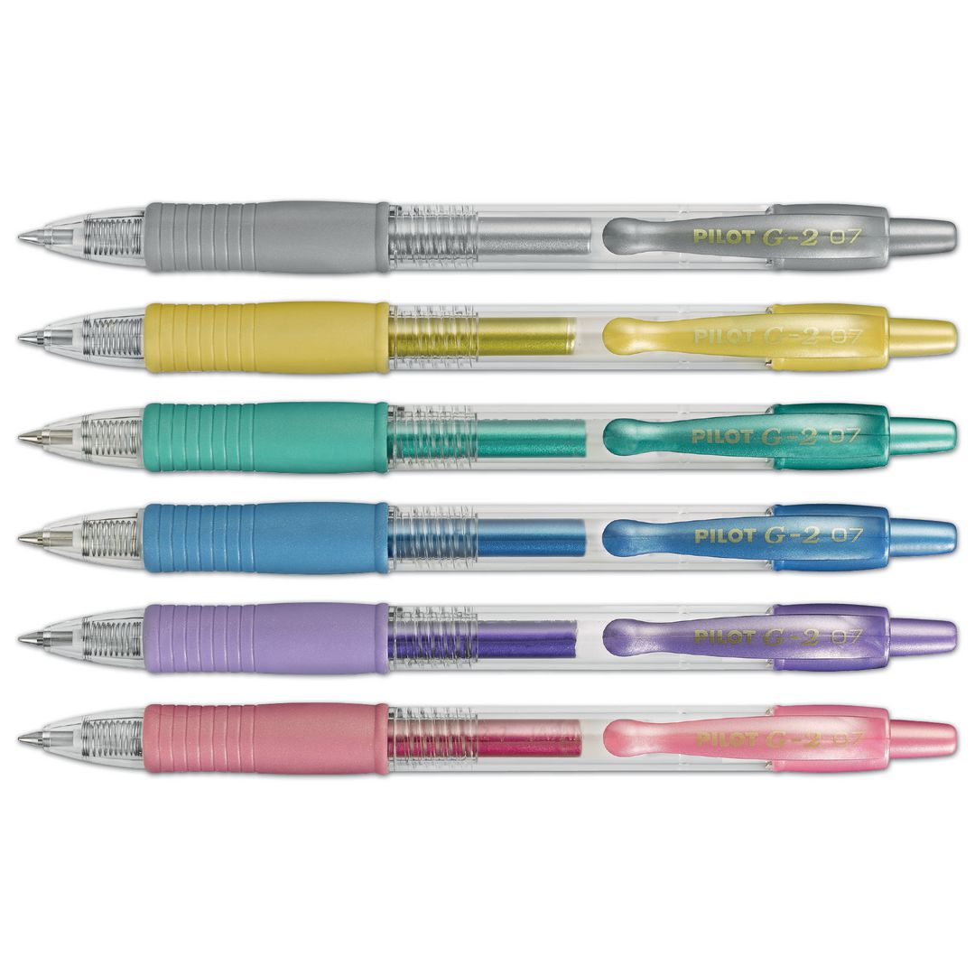 Gelpenna PILOT G-2 Metallic 0,7 silver (12 pack)