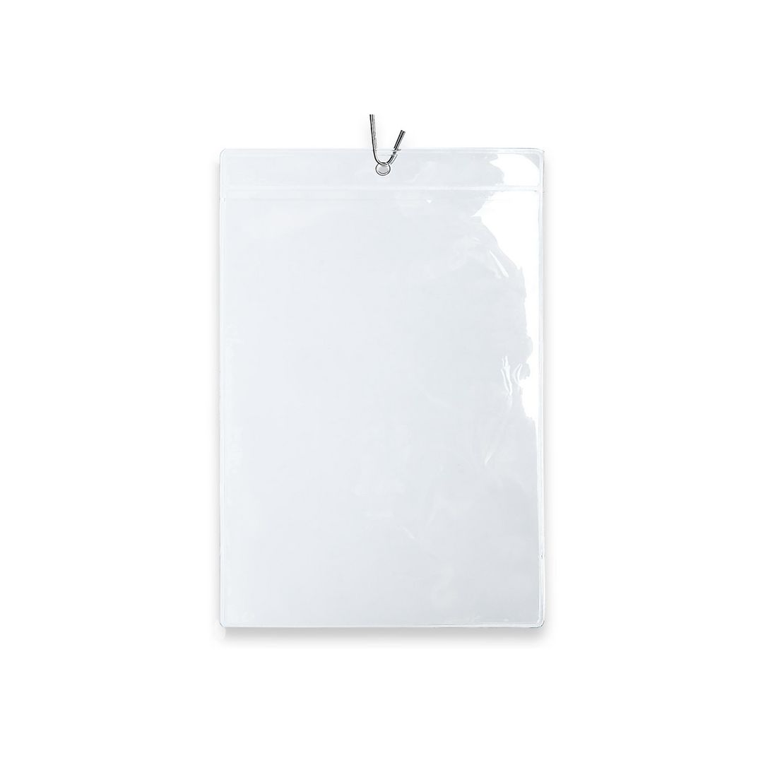 Plastficka möbel A6 öppen kortsid 100/fp