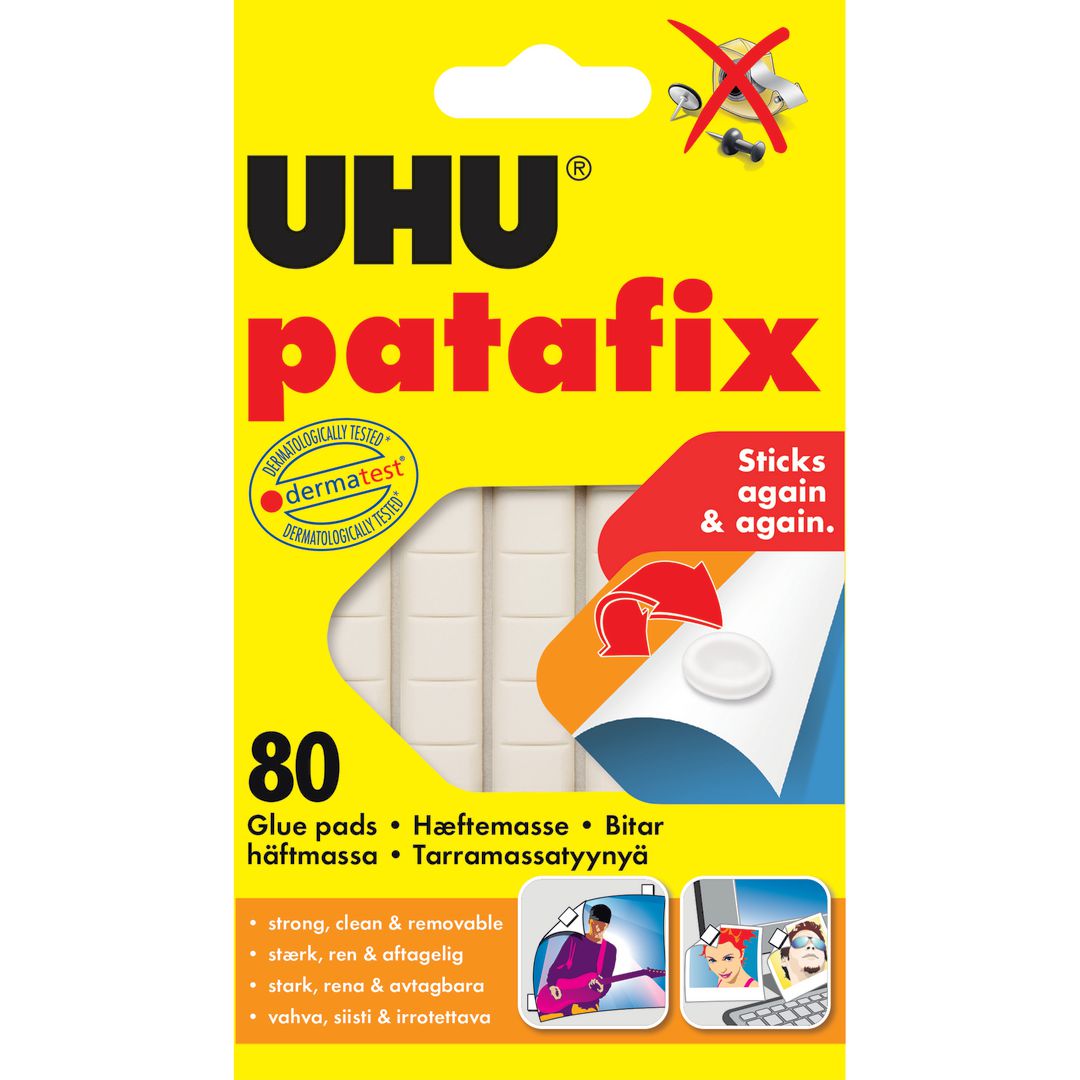 Häftmassa Uhu 80 rutor 55g
