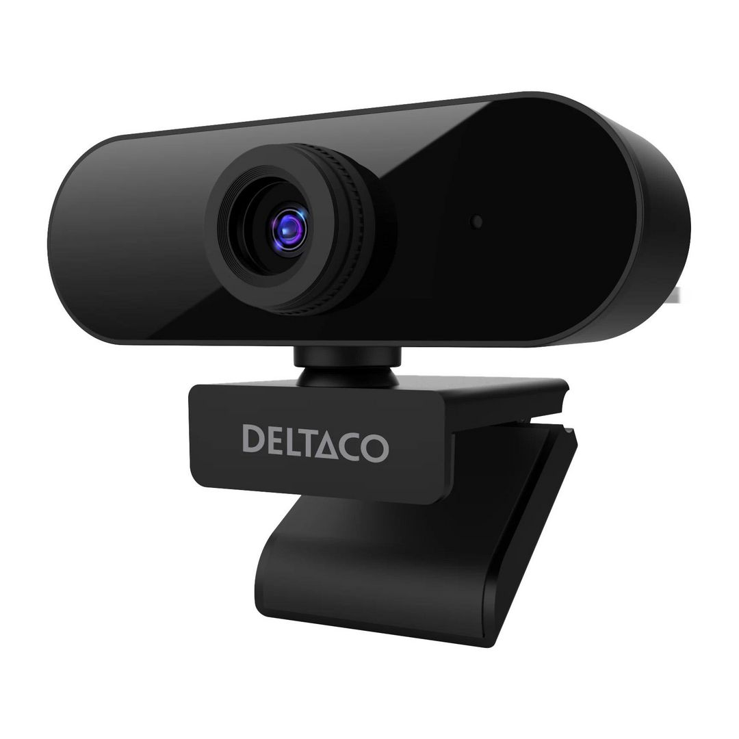 Webbkamera DELTACO W-100 Full-HD