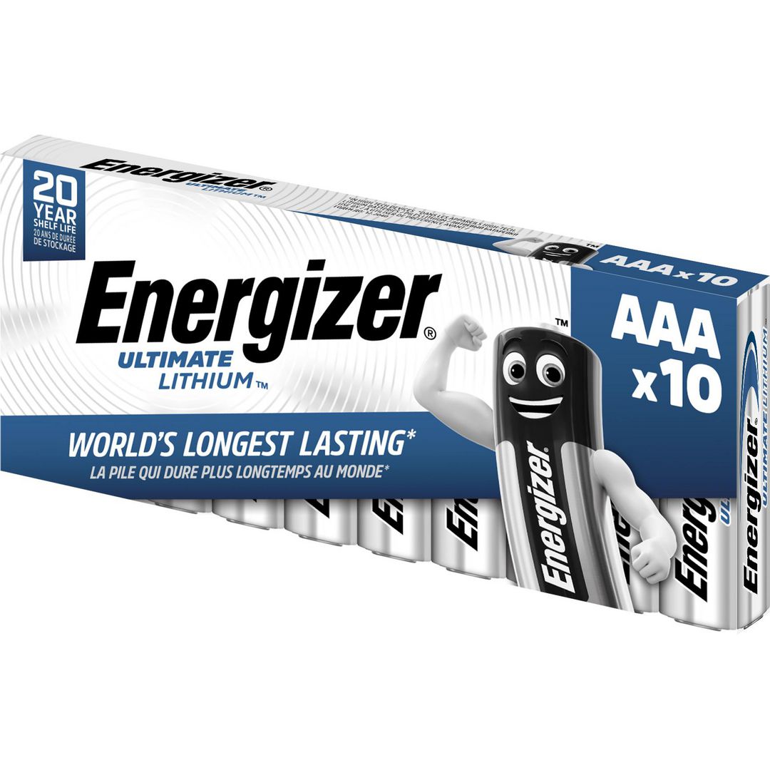 Batteri ENERGIZER Ultimate AAA 10/fp