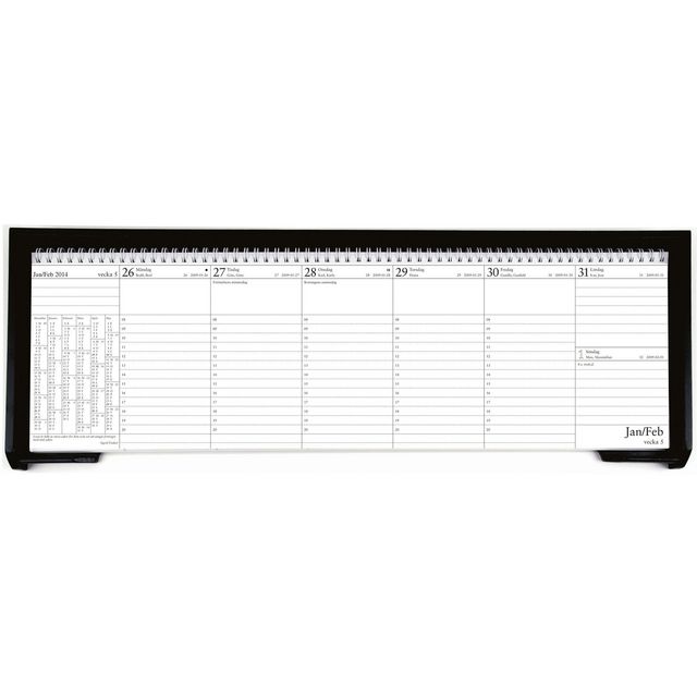 Kalenderställ svartbetsad ek - 2060