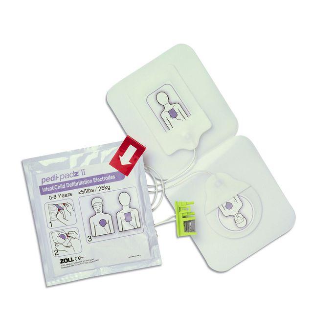 Elektrod Pedi-Padz II för AED Plus