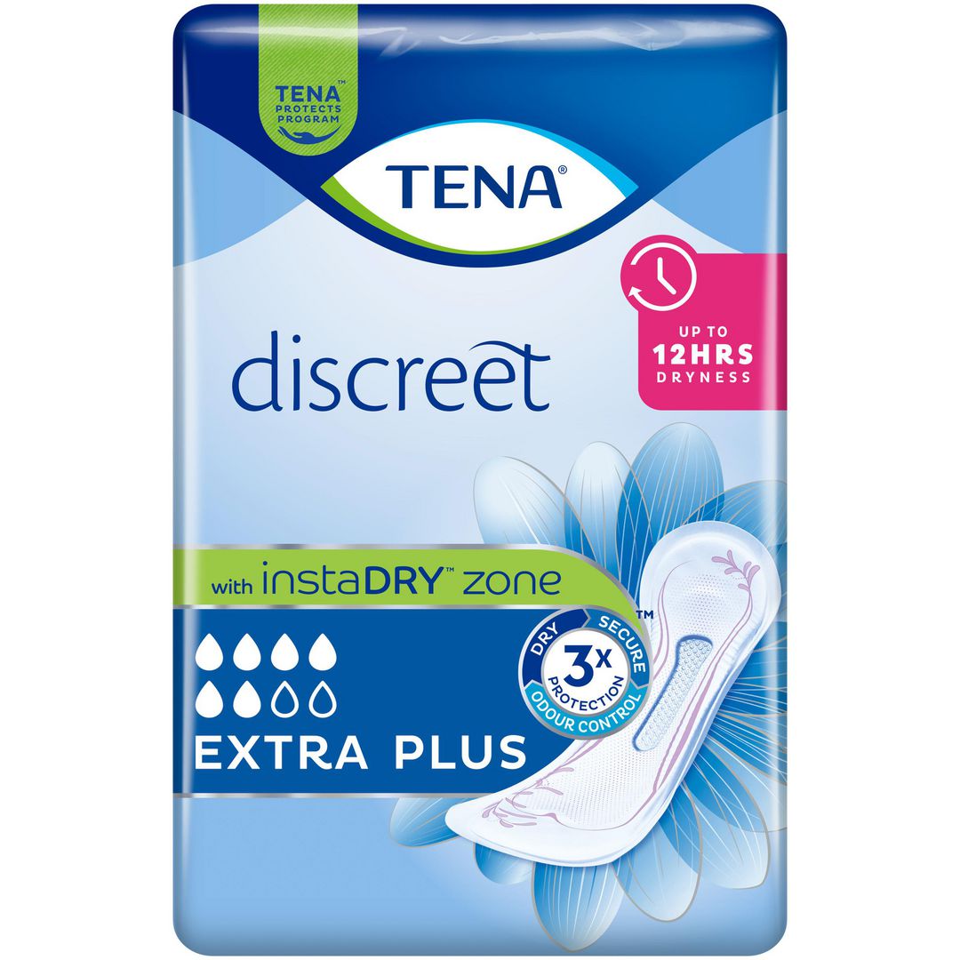 Inkoskydd TENA Extra Plus InstaDRY 24/fp (9 pack)