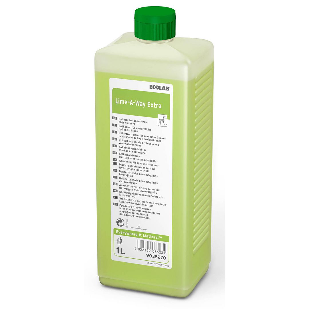 Avkalkningsmedel Ecolab Lime-A-Way 1L (4 pack)