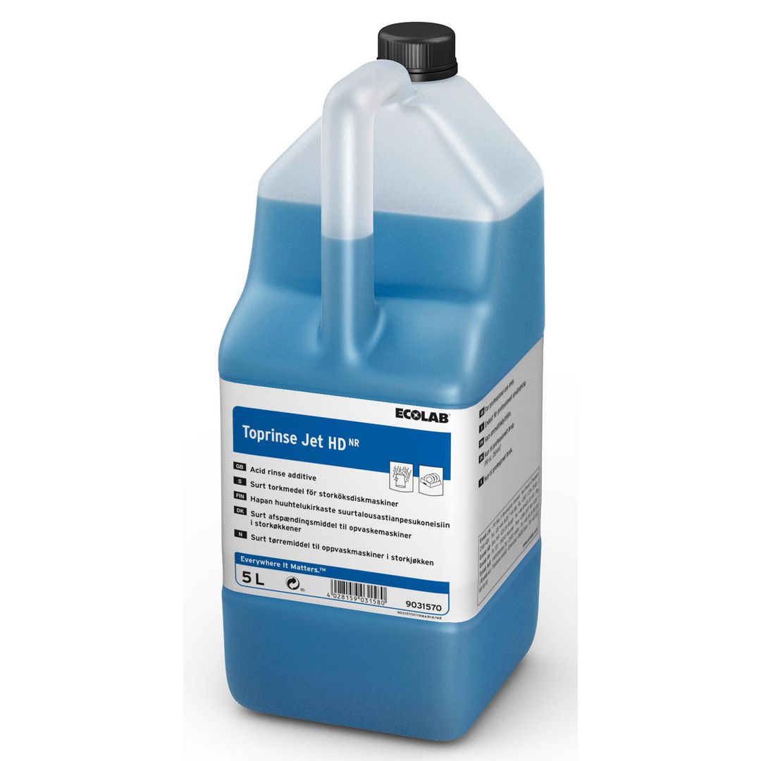 Torkmedel ECOLAB Toprinse Jet HD 5L 2/fp