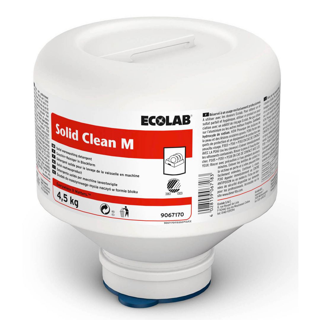 Maskindisk ECOLAB Solid M 4.5kg 4/fp