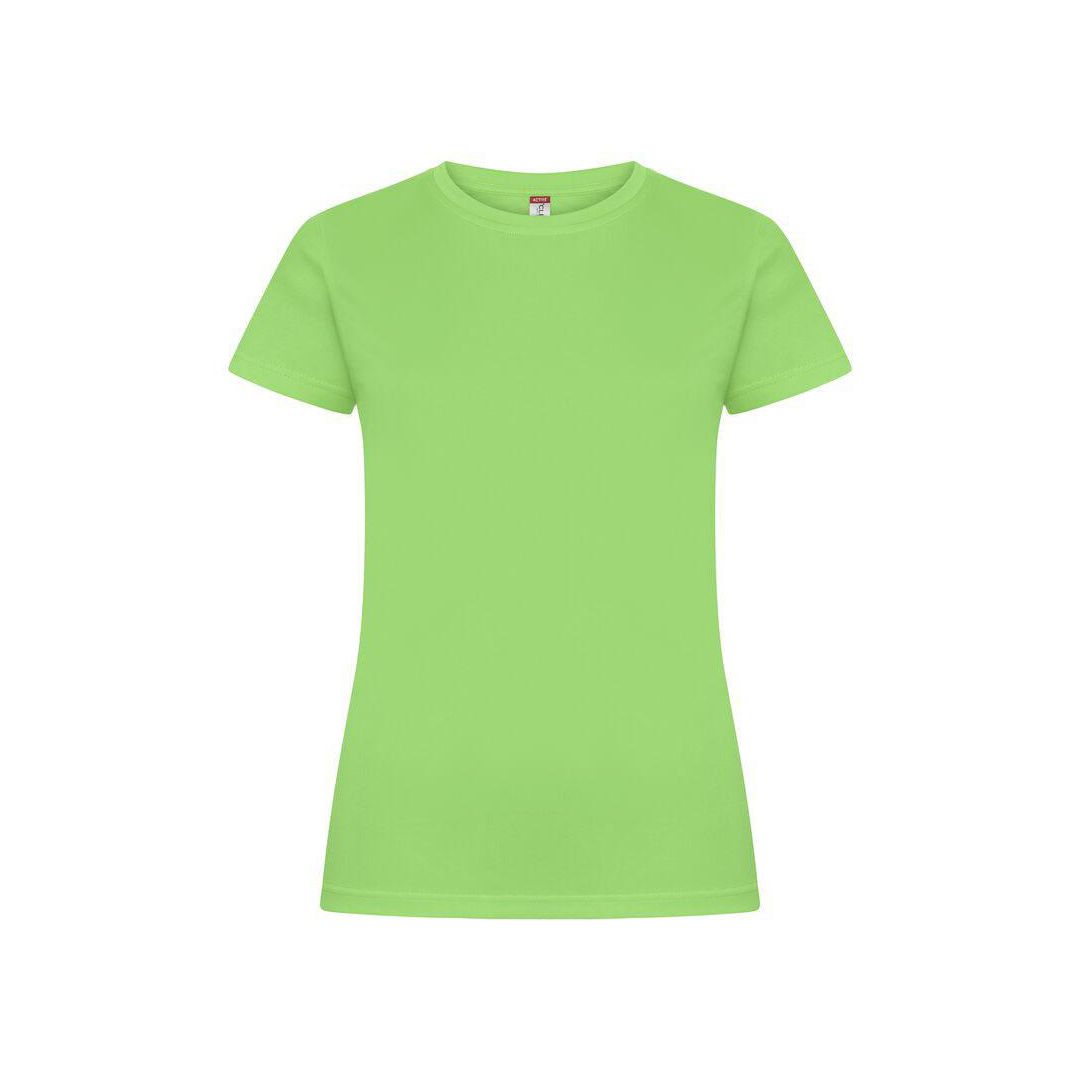T-shirt funkt CLIQUE 029039 dam grön XS