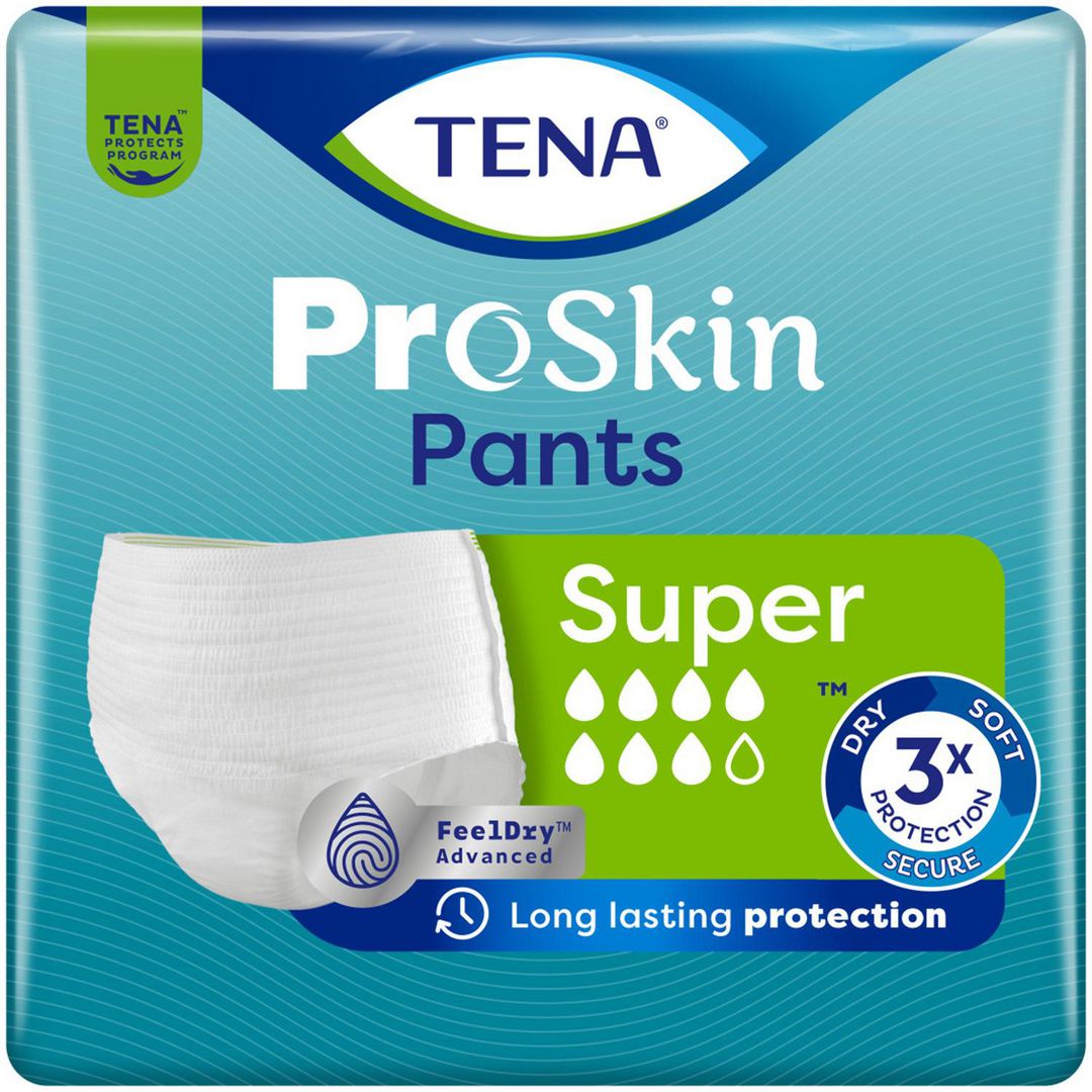 Inkoskydd TENA Pants Super XL 12/fp (4 pack)