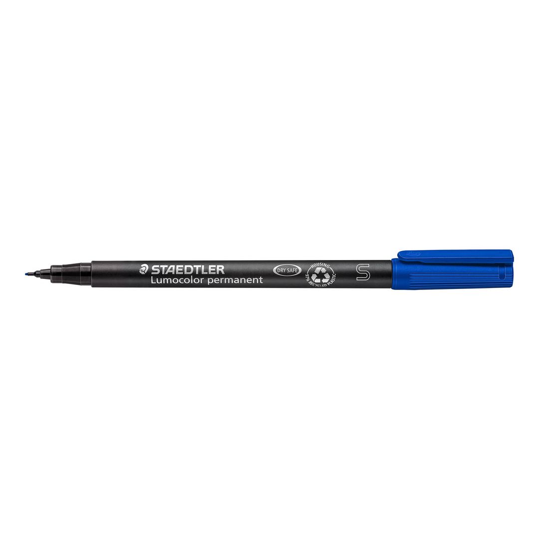 Universalpenna Lumocolor SF P blå (10 pack)