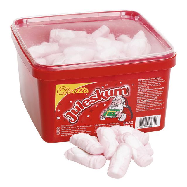 Godis CLOETTA Juleskum burk 720g