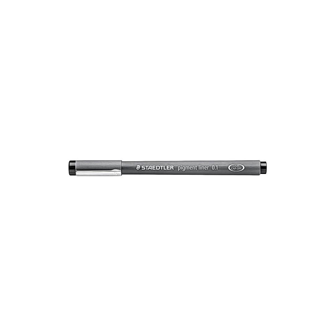 Fineliner STAEDTLER 0,1mm svart (10 pack)