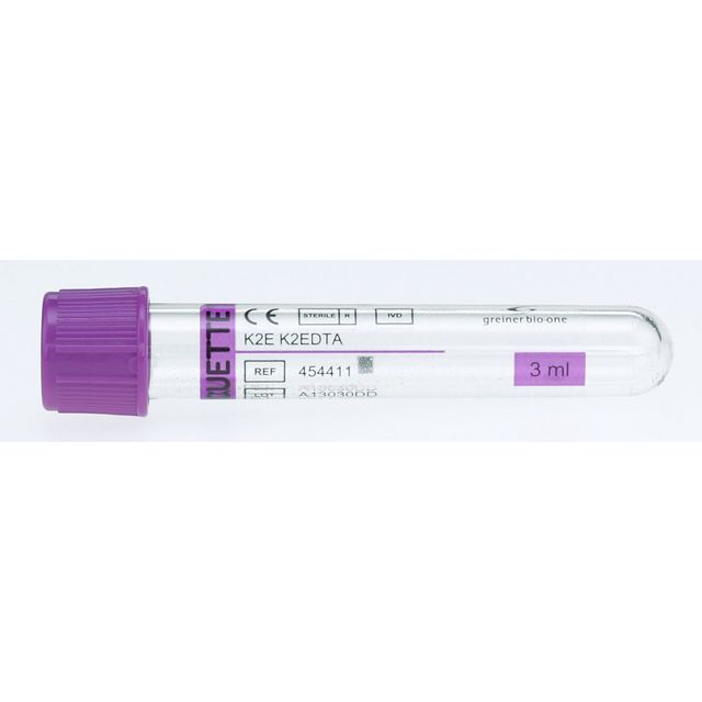 Provrör VACUETTE EDTA K2 5/3ml 50/fp