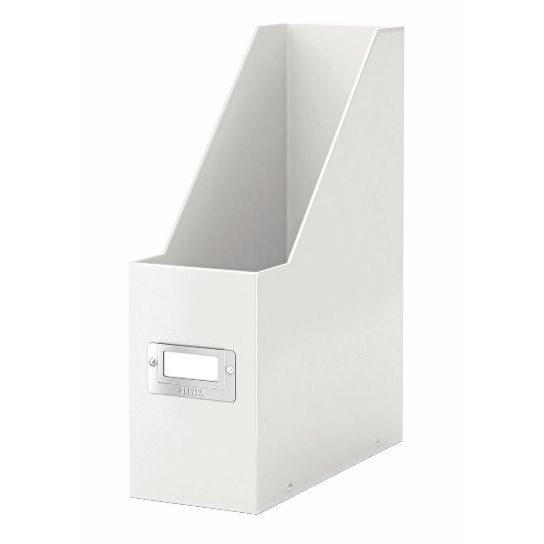 Tidskriftssamlare ClicknStore A4 vit