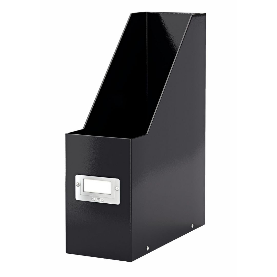 Tidskriftssamlare ClicknStore A4 svart